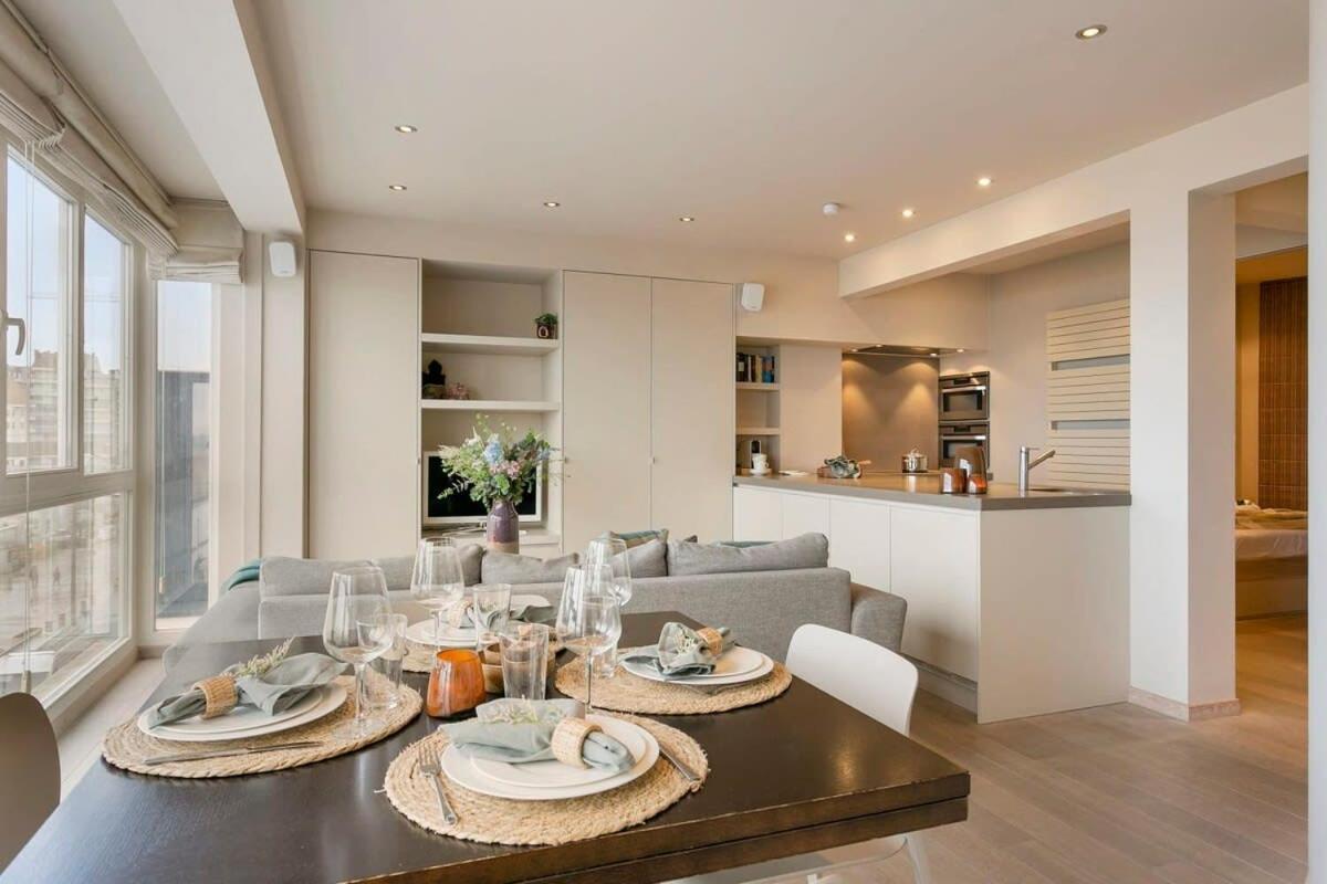 Huswell - Unique Apartment With Sea-View Near The Center Knokke-Heist Zewnętrze zdjęcie